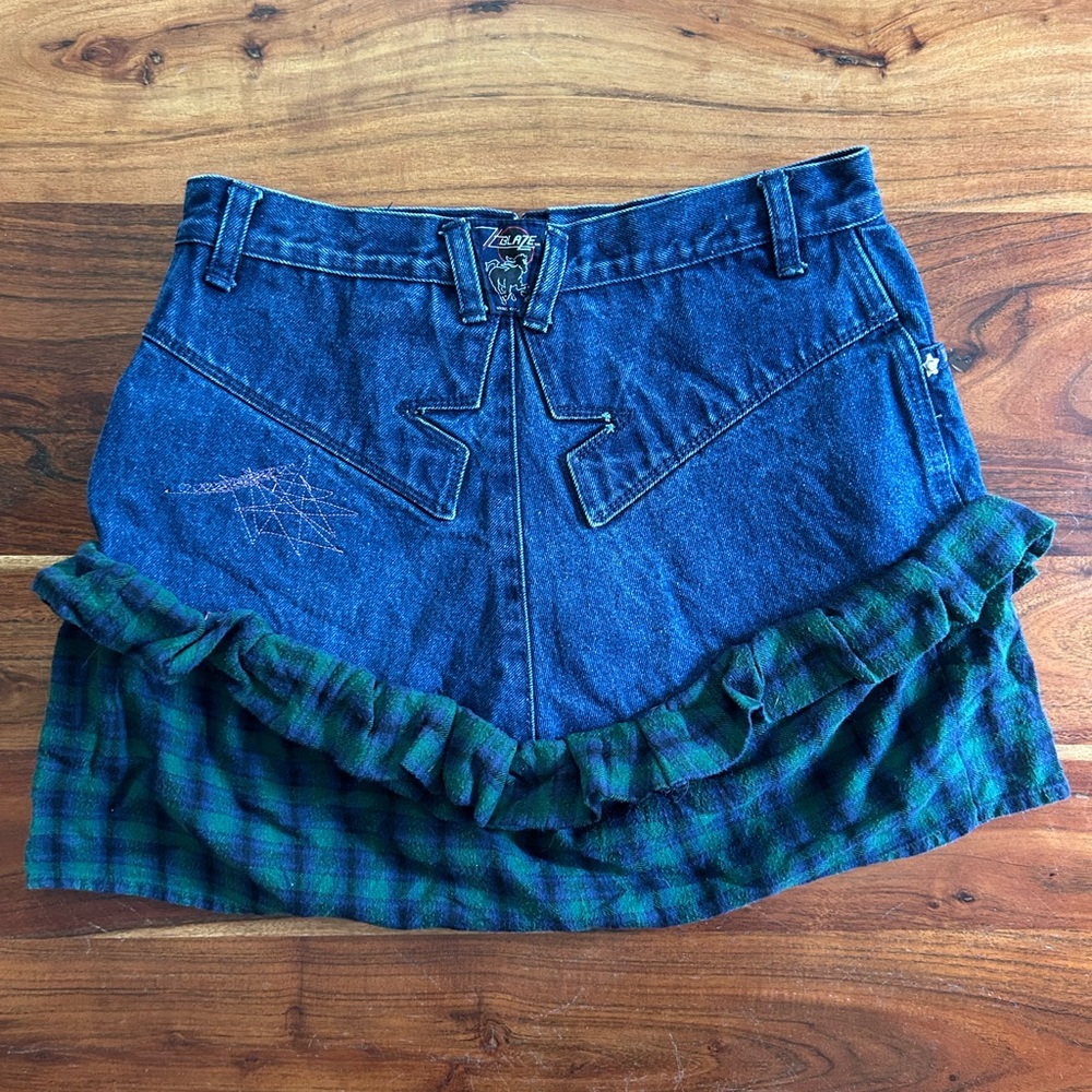 Vintage 80s blaze riding skirt lone star - Picture 3 of 8